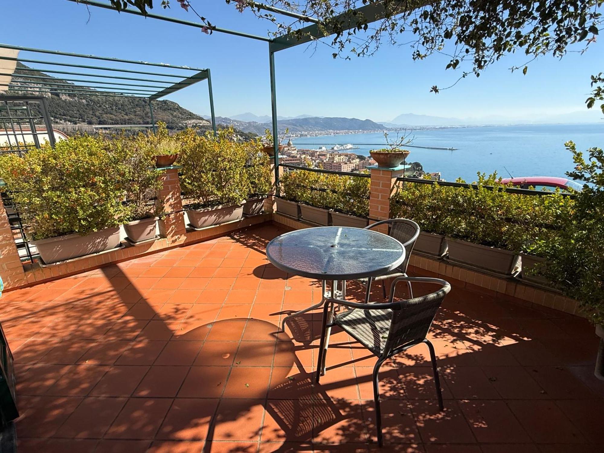 Vietri Casa Gabriella - Amalfi Coast - Free Parking - Full Sea Viewヴィラ エクステリア 写真