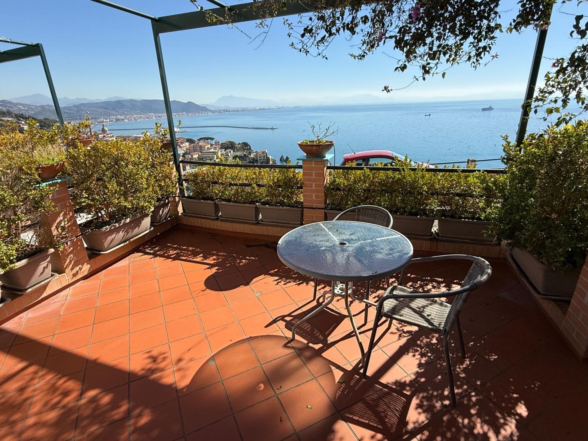 Vietri Casa Gabriella - Amalfi Coast - Free Parking - Full Sea Viewヴィラ エクステリア 写真